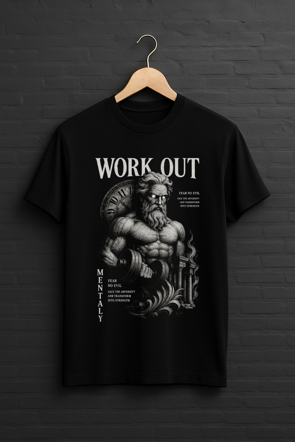 Black Gym T-Shirt – Breathable T-Shirts for Gym Workout