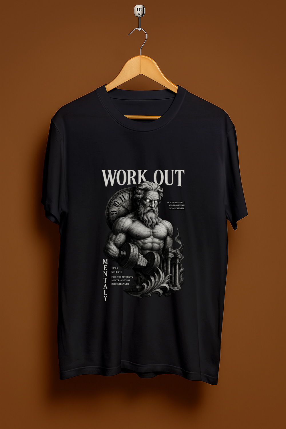 Black Gym T-Shirt – Breathable T-Shirts for Gym Workout