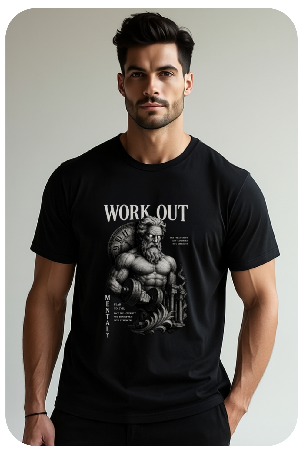 Workout Black Gym T-Shirt