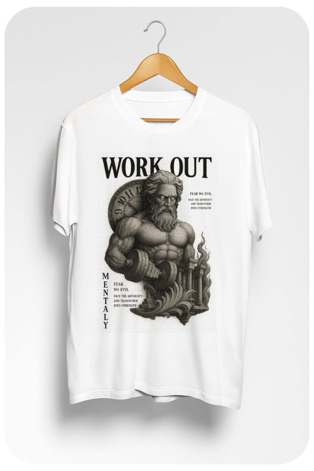 Gym workout White T-Shirt
